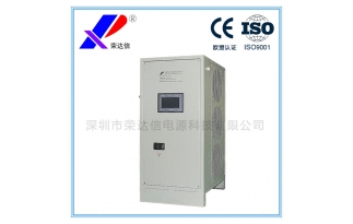 Positive and negative double pulse power supply